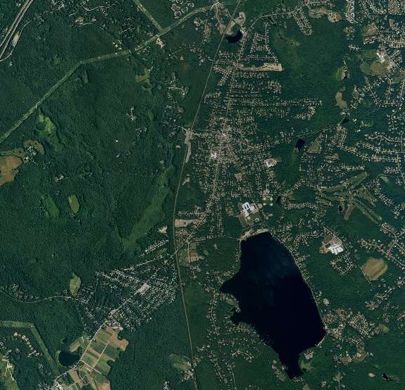 Map of Proto Home Service's coverage area in Sharon, MA