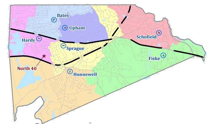 Map of Proto Home Service's coverage area in Wellesley, MA