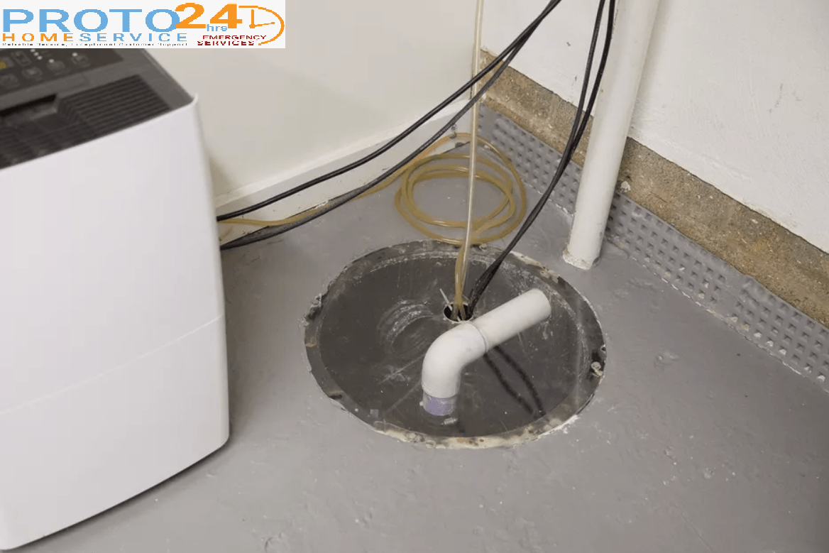 sump pump installation